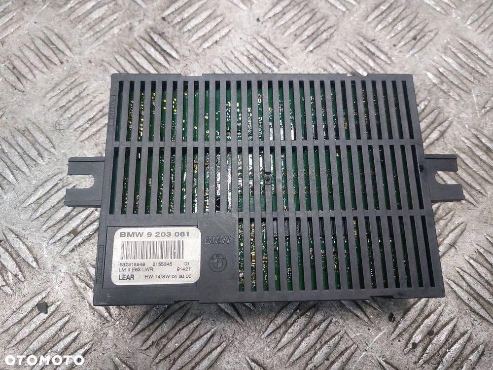 MODUŁ STEROWNIK ŚWIATEŁ BMW E61 520D 9203081 - 3