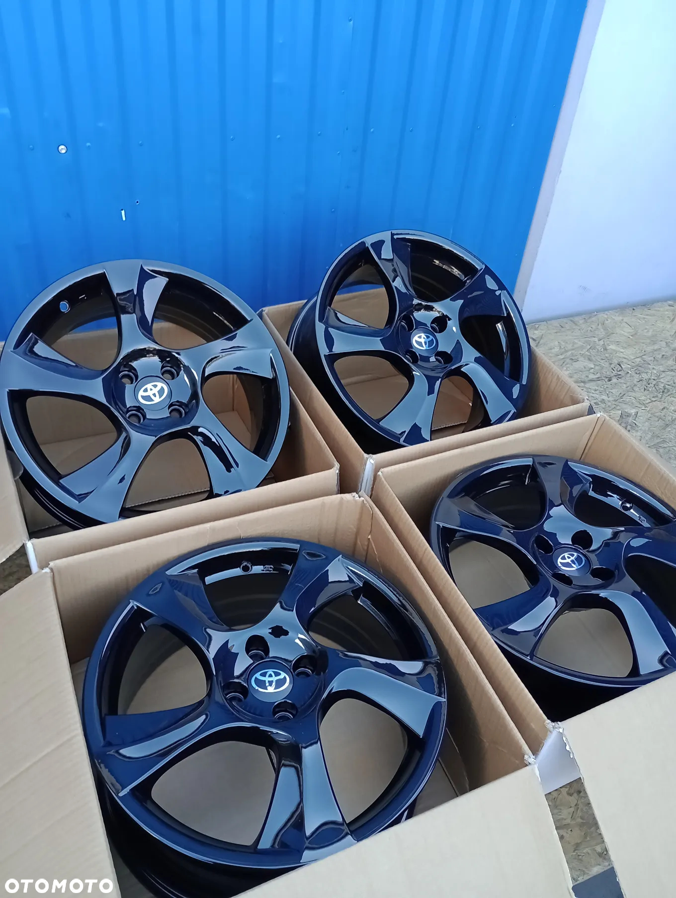 FELGI ALUMINIOWE NOWE 4x100 R17 7J ET39 TOYOTA AYGO X IQ YARIS MR2 - 8