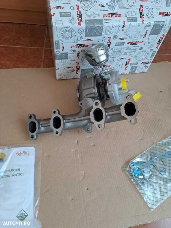 Turbina VW Touran 2.0 TDI 140cp cod motor BMM an2003-2010 turbina noua - 7