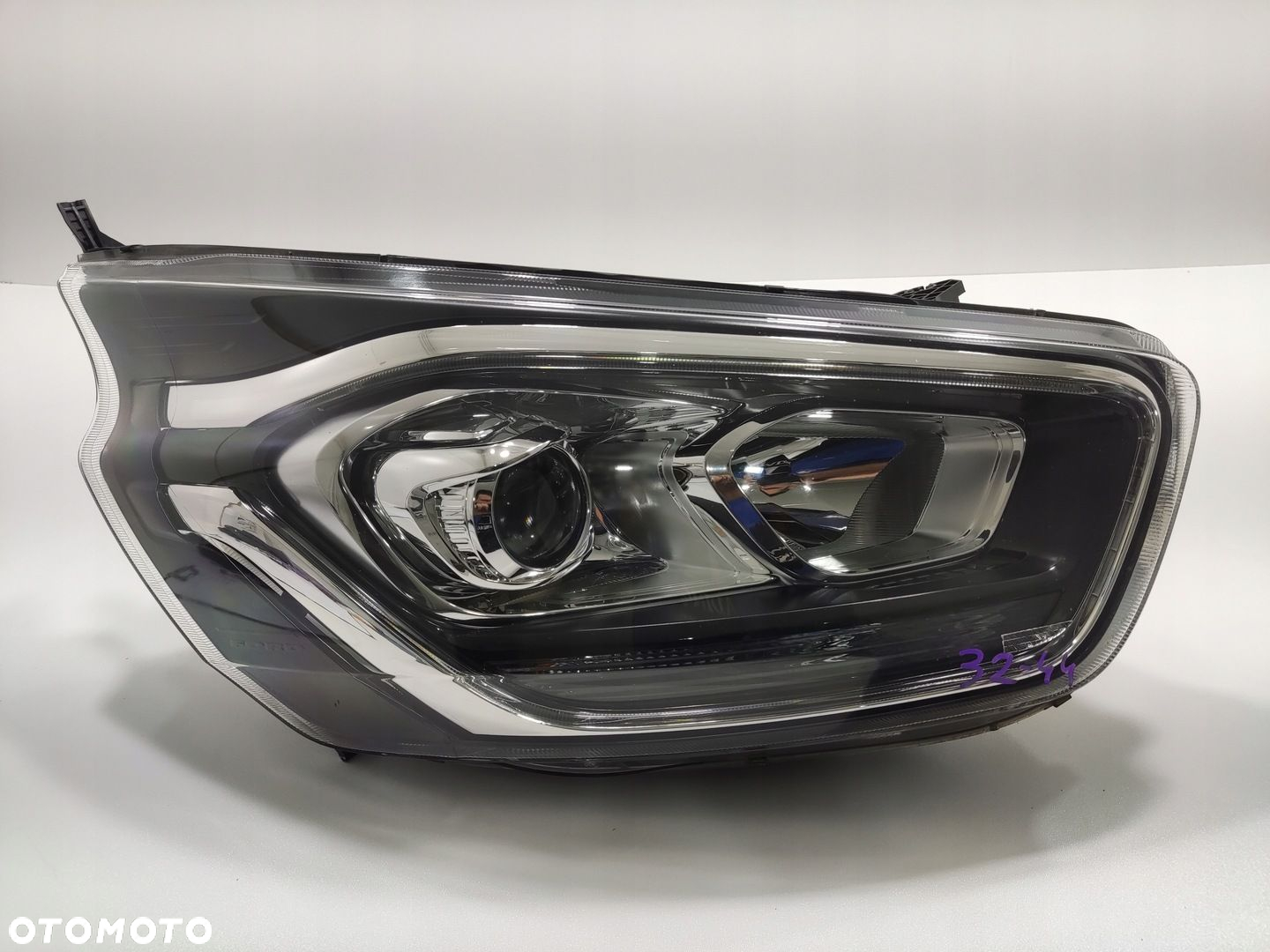 LAMPA PRAWA PRAWY PRZÓD FORD TRANSIT CUSTOM 2017-2023 LIFT JK21-13W029-DG - 3