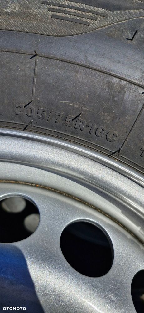 VW CRAFTER MAN TGE KOŁO KOŁA BRIDGESTONE DURAVIS 205/75/16C NOWE - 5