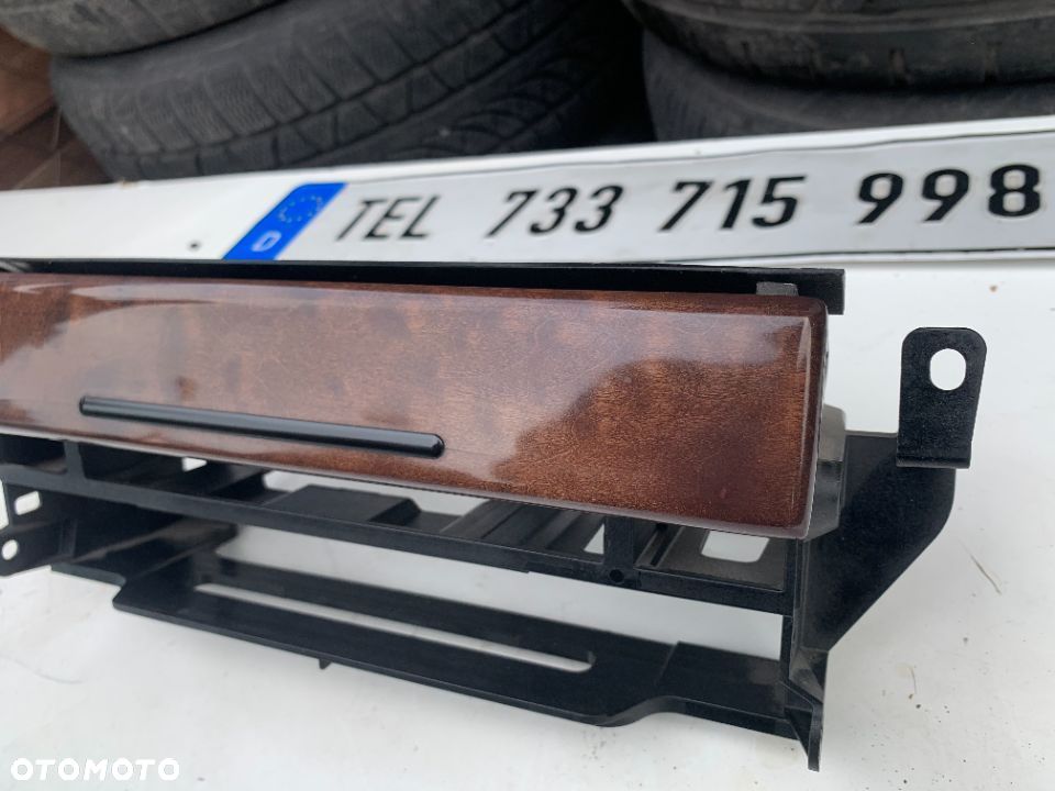 Ramka radia środkowa Bussines Exclusive Bmw e39 drewno - 3