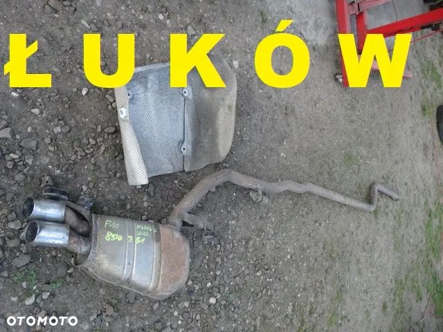 F10 F11 520d Tłumik Kpl Wydech 8510381 N47 Rura Wydechowa Końcówka Wieszak - 1
