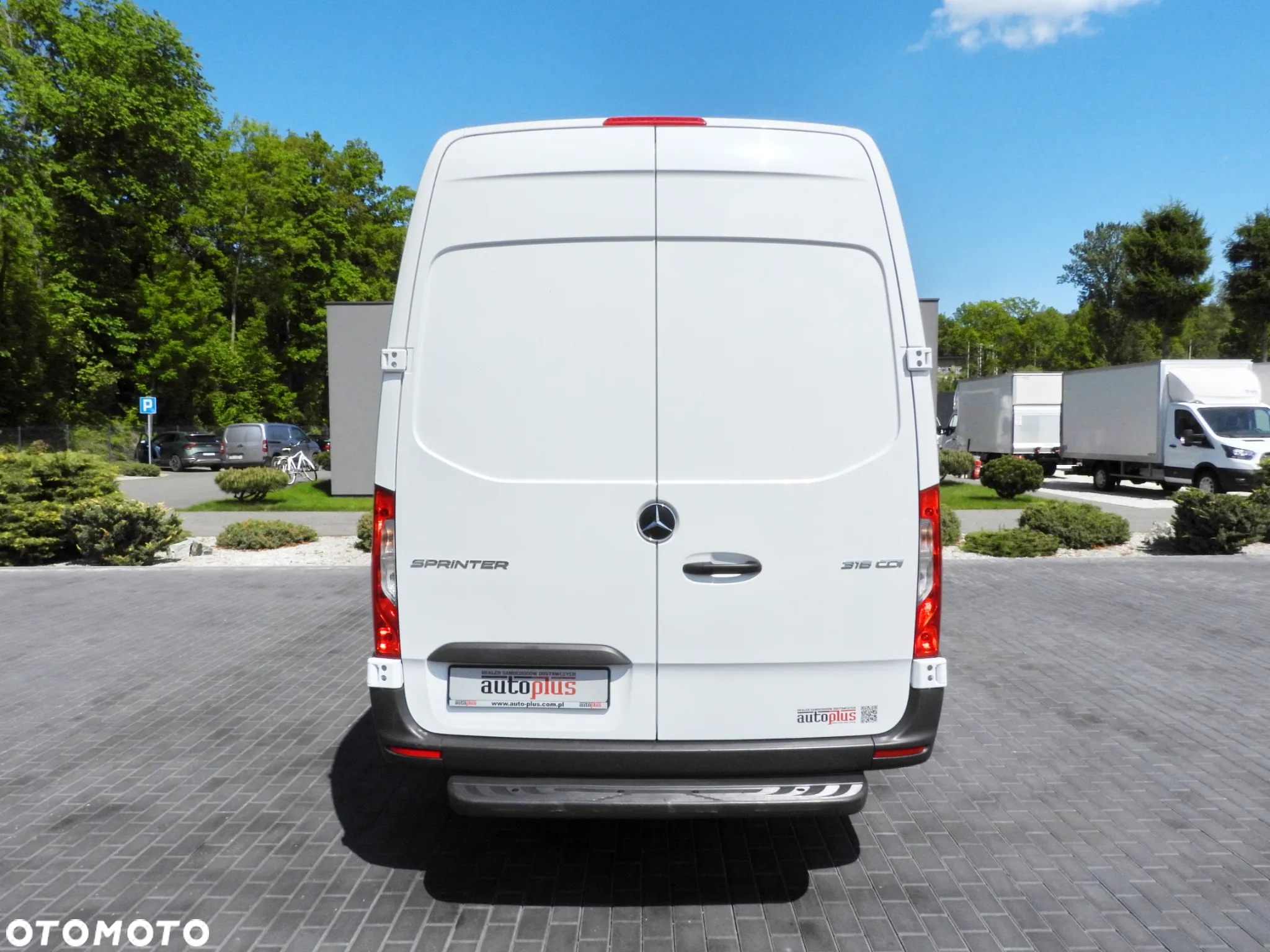 Mercedes-Benz SPRINTER 316 FURGON BLASZAK KLIMATYZACJA 165KM [ 232001 ] - 12