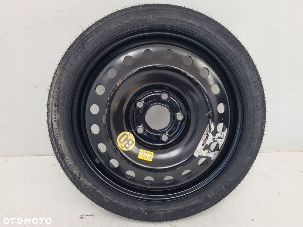 KOŁO DOJAZDOWE Opel Insignia A 125/70 R17 5x120 17X4.00B IS41 Jak nowa - 2
