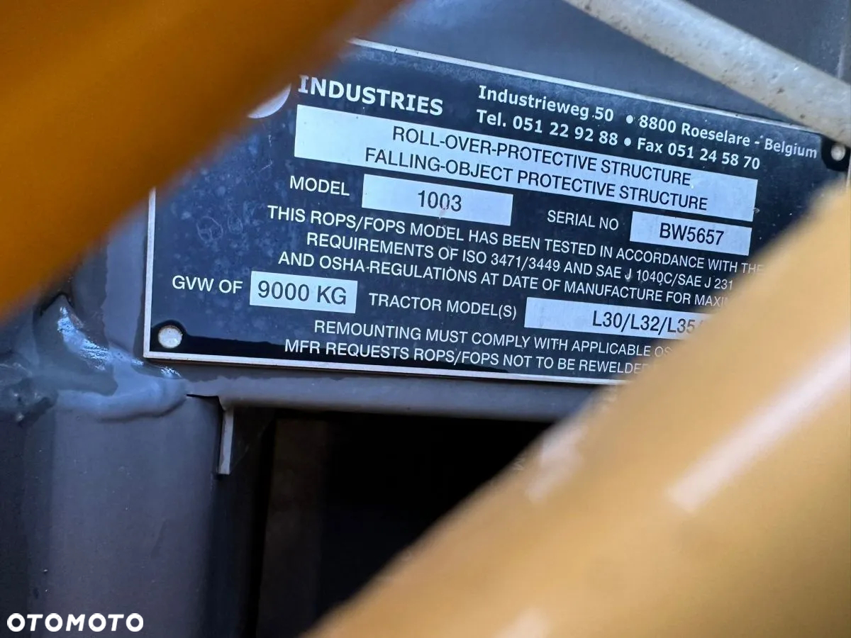 Volvo L35B-Z/S ładowarka przegubowa, 2008rok, 115000zł netto - 16