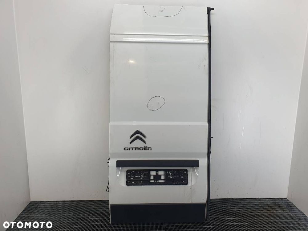 DRZWI TYŁ TYLNE LEWE KOMPLETNE CITROEN JUMPER II BOXER DUCATO BIAŁE - 1