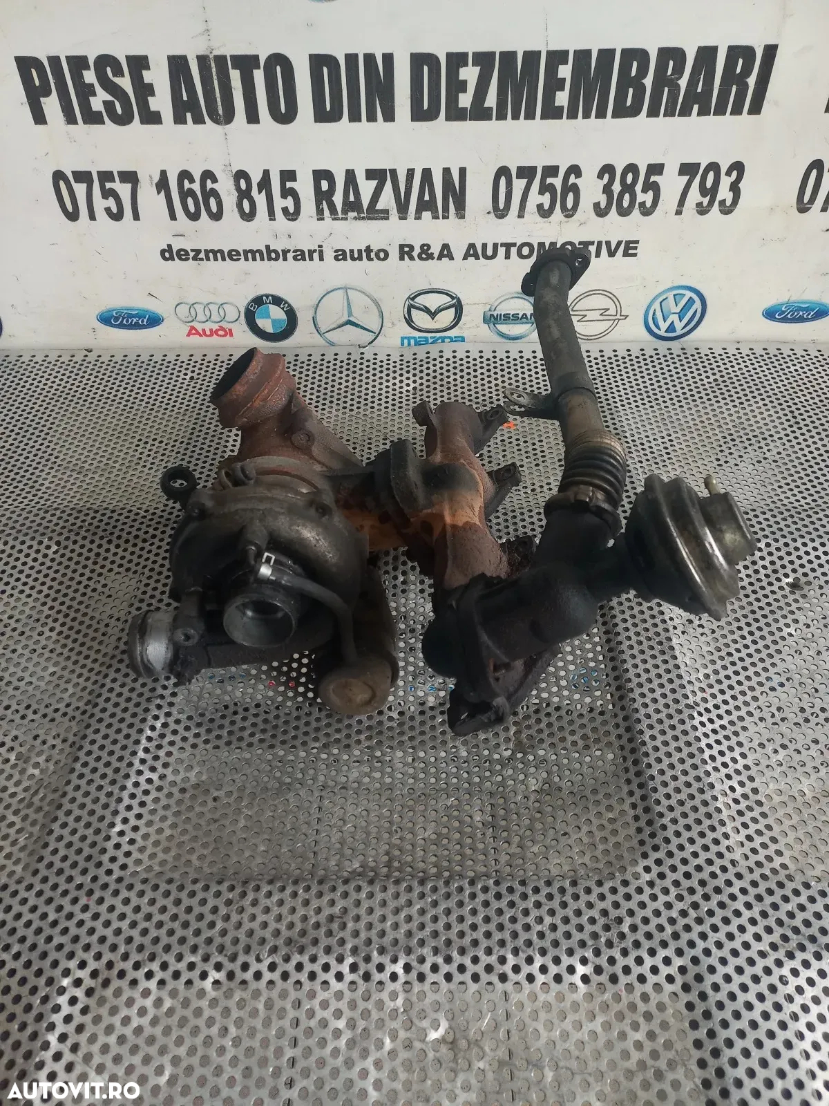 Turbo Turbina Citroen Peugeot Ford 307 406 C5 2.0 Hdi Motor RHR Cod - 2