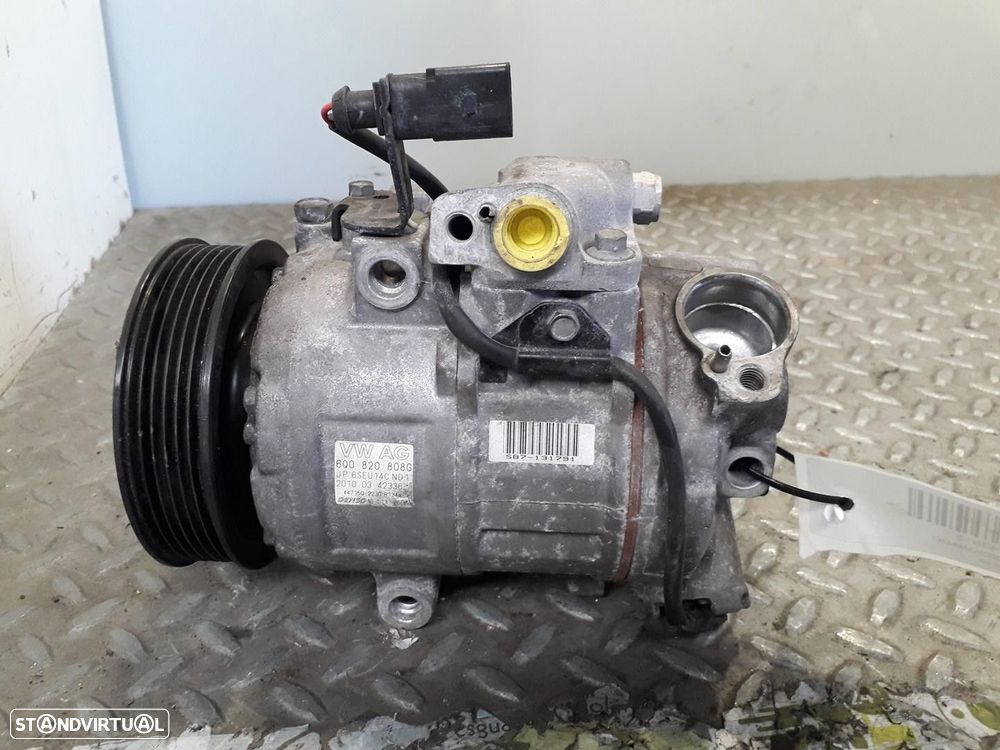 COMPRESSOR AR CONDICIONADO SEAT IBIZA IV 2008 -6Q0820808G - 4