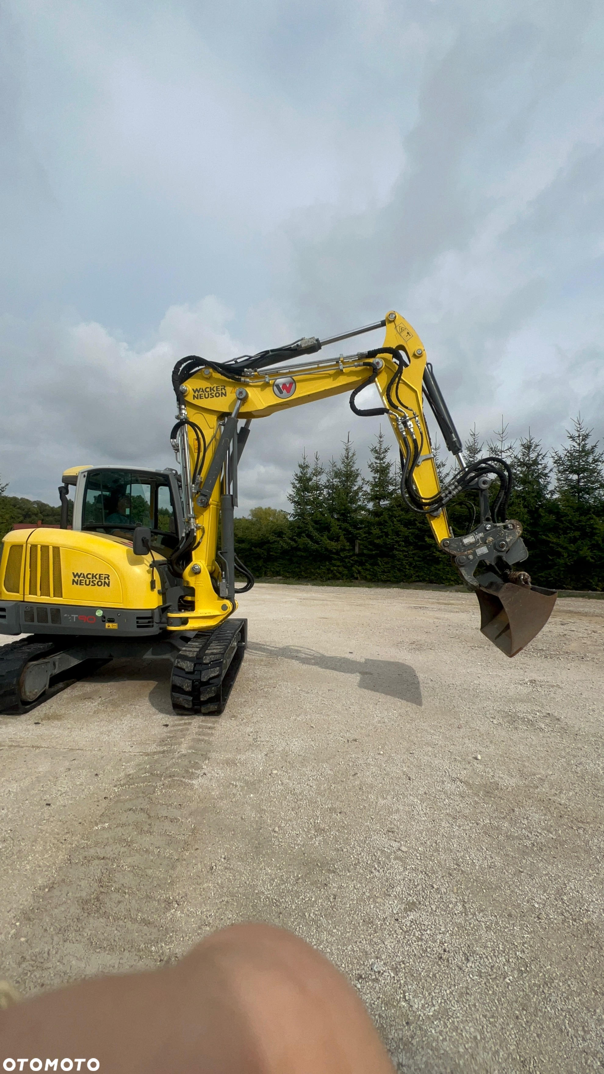 Wacker Neuson Koparka gąsienicowa 3xRAMIE łamane Wacker Neuson Et 90 KLIMA Deutz hydrozłącze hydrauliczne Liebherr SW33 LIKUFIX SWA33 + pilot auto hydrauliki 3 x łyżki org Liebherr 9 ton ET90 gumowe gasiennice 1 wł Cat 308 Jcb Yanmar atlas TEREX Liebherr złącze - 2