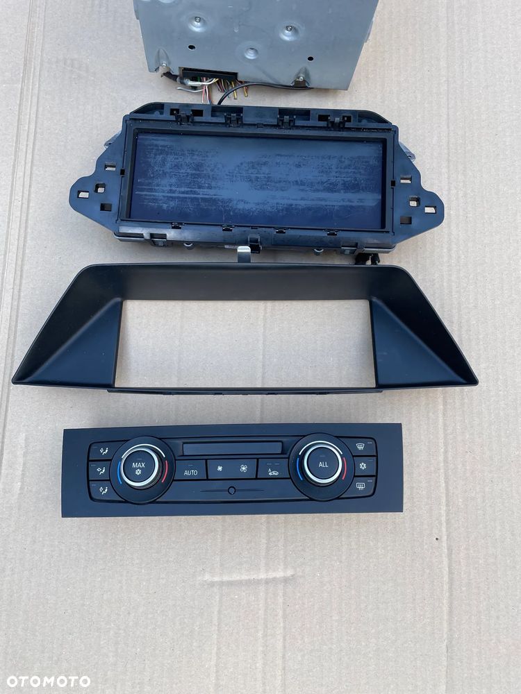 bmw e84 x1 radio cd panel klimatyzacji monitor wyświetlacz - 2