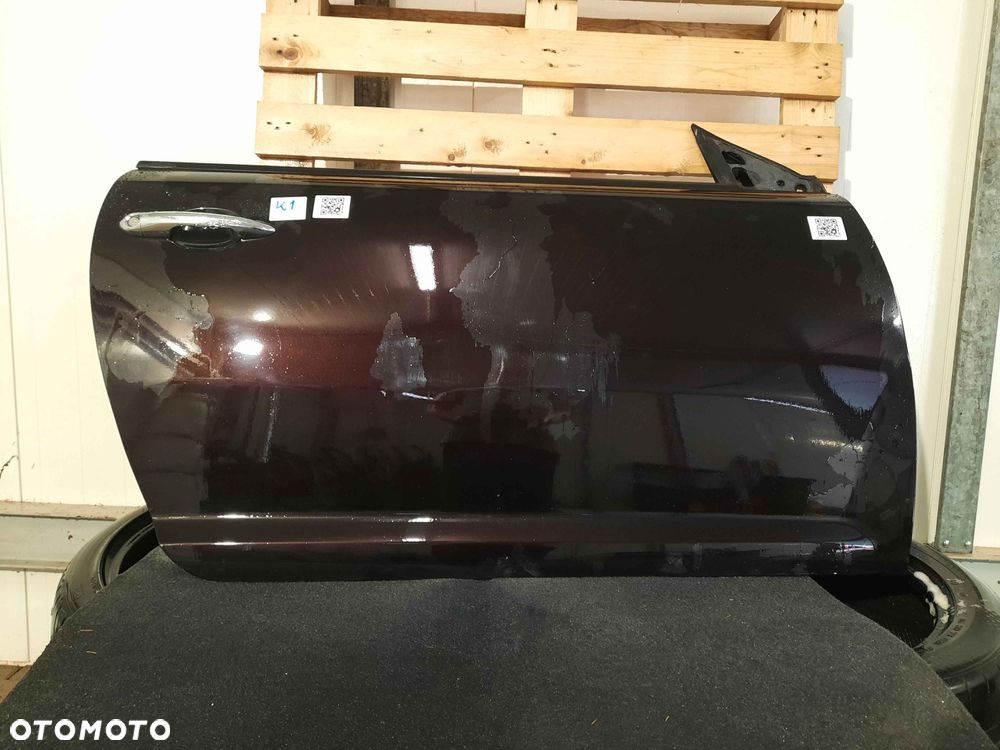 / DRZWI PRZÓD PRZEDNIE PRAWE  ALFA ROMEO MITO 805/B CZARNO BORDOWE - 5