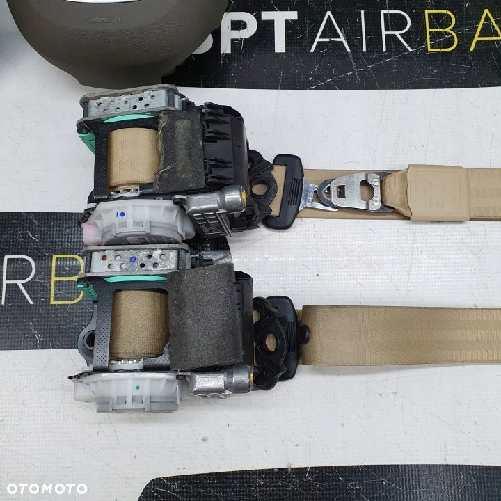 AUDI A6 C7 4G0 DESKA ROZDZIELCZA KONSOLA KOKPIT PULPIT PODUSZKI AIRBAG AIR BAG PASY KIT SET - 10