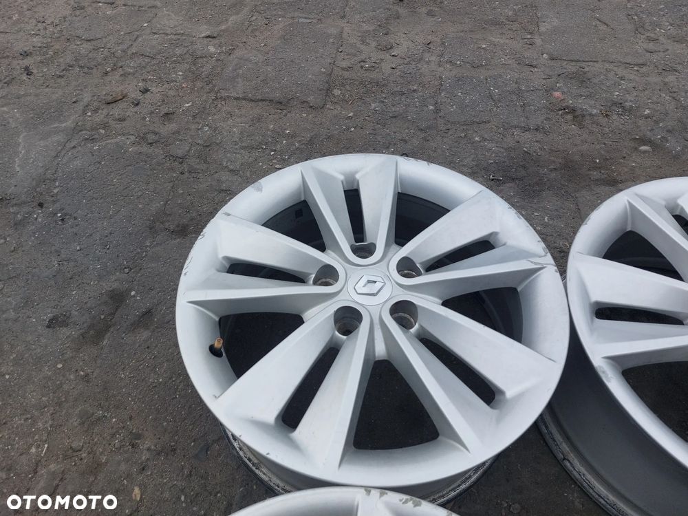 RENAULT SCENIC III MEGANE III FELGI ALUFELGI R17 7.5J ET49 5X114.3 OE RENAULT 403000066R PROSTE! - 3