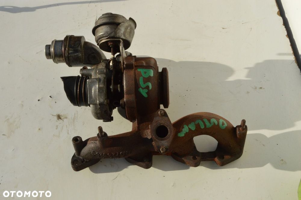 turbo turbina mitsubishi outlander ii vw 2.0 DI-D tdi 03G253014J - 4