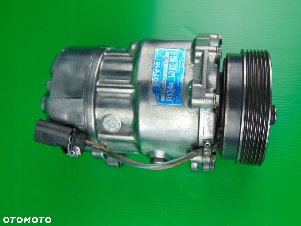 Sprężarka Kompresor klimatyzacji 1,9TDI 1,6B 1J0820803K Golf IV, A3 8L, Sharan, Bora - 6