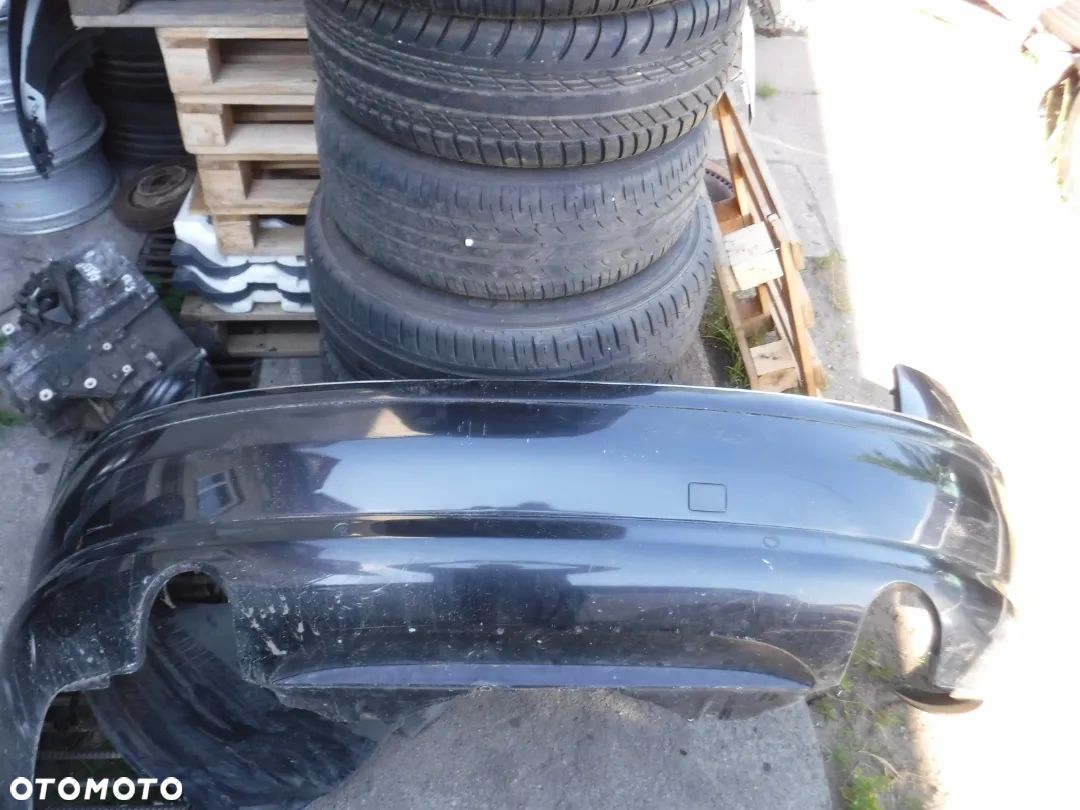 Audi A8 D3 Lift zderzak tyl pod PDC LZ9W - 1