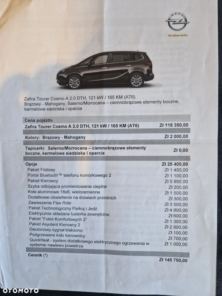 Opel Zafira 2.0 CDTI Cosmo - 10