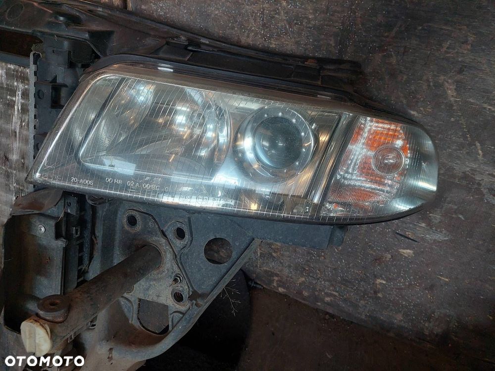 KOMPLETNY PRZÓD ZDERZAK PAS CHŁODNICE LAMPA AUDI A4 B5 LIFT LZ9U - 8