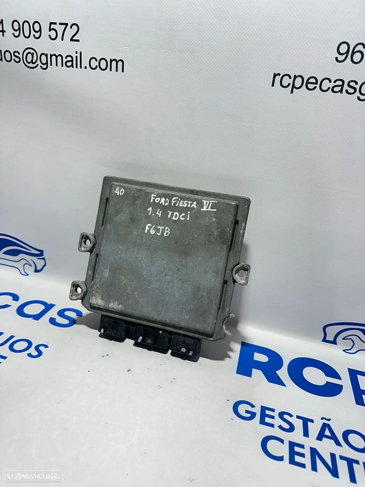 .Centralina Motor Siemens Original Ford Fiesta MK5 7S6112A650AA 5WS40433A 2002 - 2009 - 6
