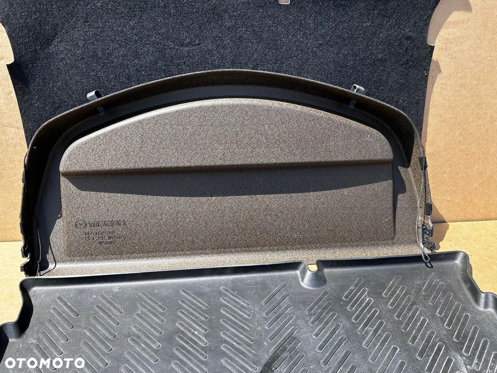 MAZDA II 2 DE 3D D65168310 MATA PÓŁKA BAGAŻNIKA WYKŁADZINA TYŁ TYLNA - 4