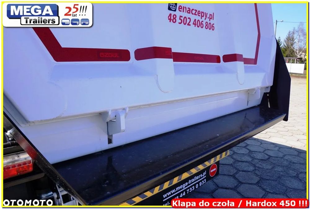 Mega 35 m³ Half-pipe do gruzu HARDOX / 500 Super Strong !!! - 32