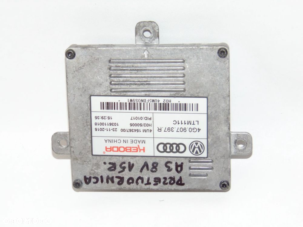 Przetwornica moduł lampy LED xenon 4G0907397R Audi A3 8V A4 B8 A5 8T A6 C7 - 6