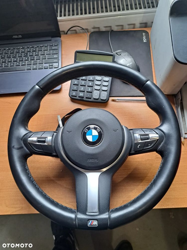 BMW F20 F30 F32 F36 X5 KIEROWNICA M-PAKIET ŁOPATKI - 1