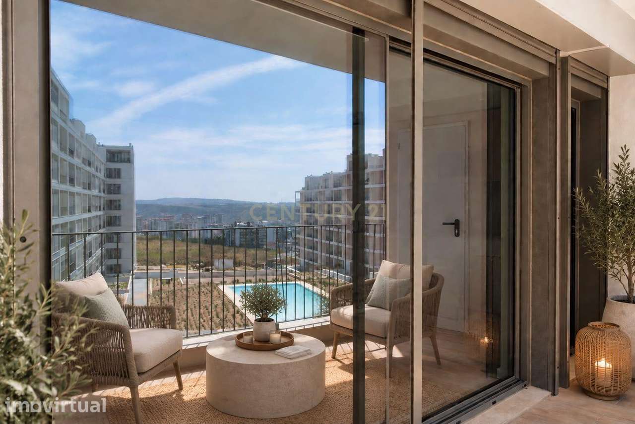 T4 Novo ELOU JARDINS condomínio privado com piscina em Santo António d - Grande imagem: 3/43