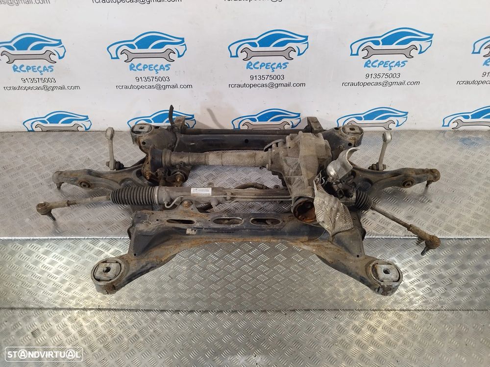 CHARRIOT EIXO FRONTAL FRENTE PORSCHE CAYENNE TURBO S 9PA 95534103019 95534103020 95534103021 95534901002 0AA409507G DIFERENCIAL BRAÇO BRAÇOS - 3