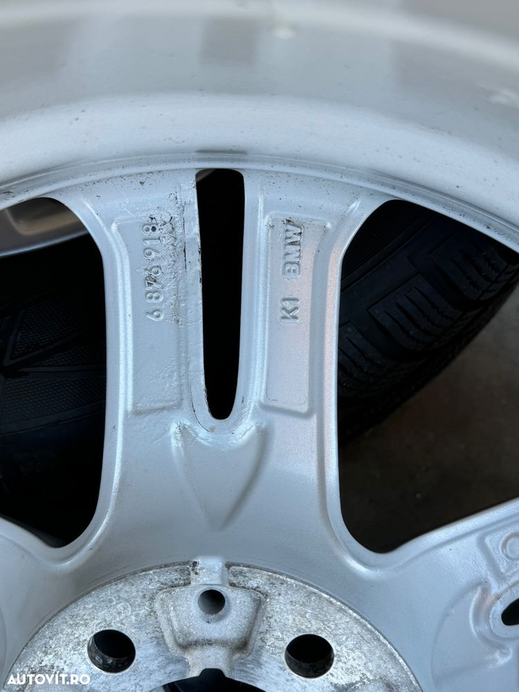 Vând jante originale BMW G01 X3 pe 18” cu anvelope de iarnă ca noi - 9