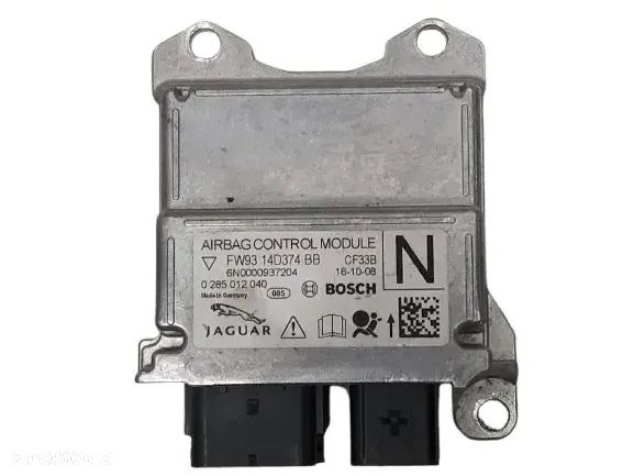 JAGUAR XJ X351 MODUŁ SENSOR STEROWNIK AIRBAG PODUSZKI POWIETRZNEJ ORYGINAŁ - 1