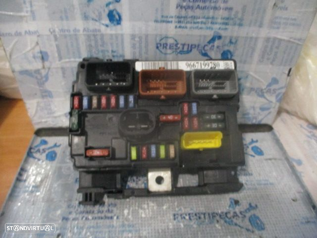 Centralina 9664843480  0281012523   9660225880D  9663123280  9667199780  9664983380  CITROEN C3 PLURIEL 1 FASE 2 2010 1.4HDI 70CV 2P BRANCO BOSCH - 13