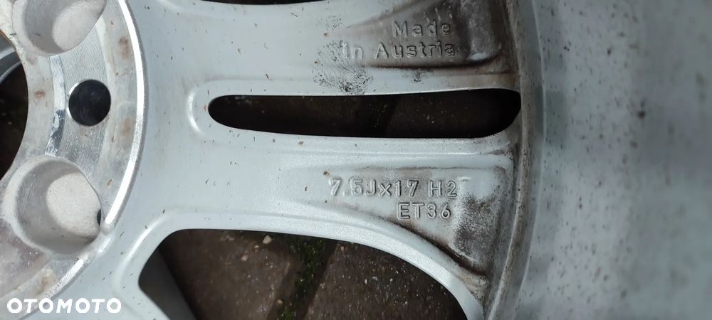 FELGI ALUMINIOWE 5x112 7.5Jx17 CALI ET36 fi 66.6 2534010600 MERCEDES GLC KOMPLET 4 SZTUKI - 8