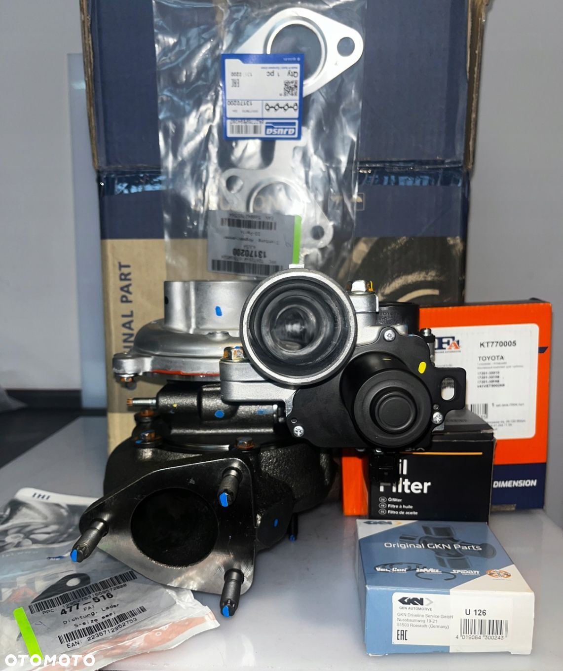 Nowa turbosprężarka Toyota 3.0 9B002  Rabat 800 pln za zwrot starej turbo - 1