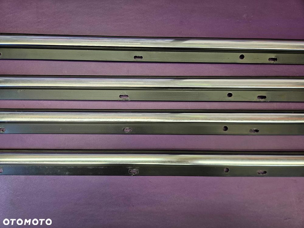 Listwa Listwy Zgarniajace Szyb Szyby Chrom Chromowane AUDI A6 C6 Sedan Kombi - 7