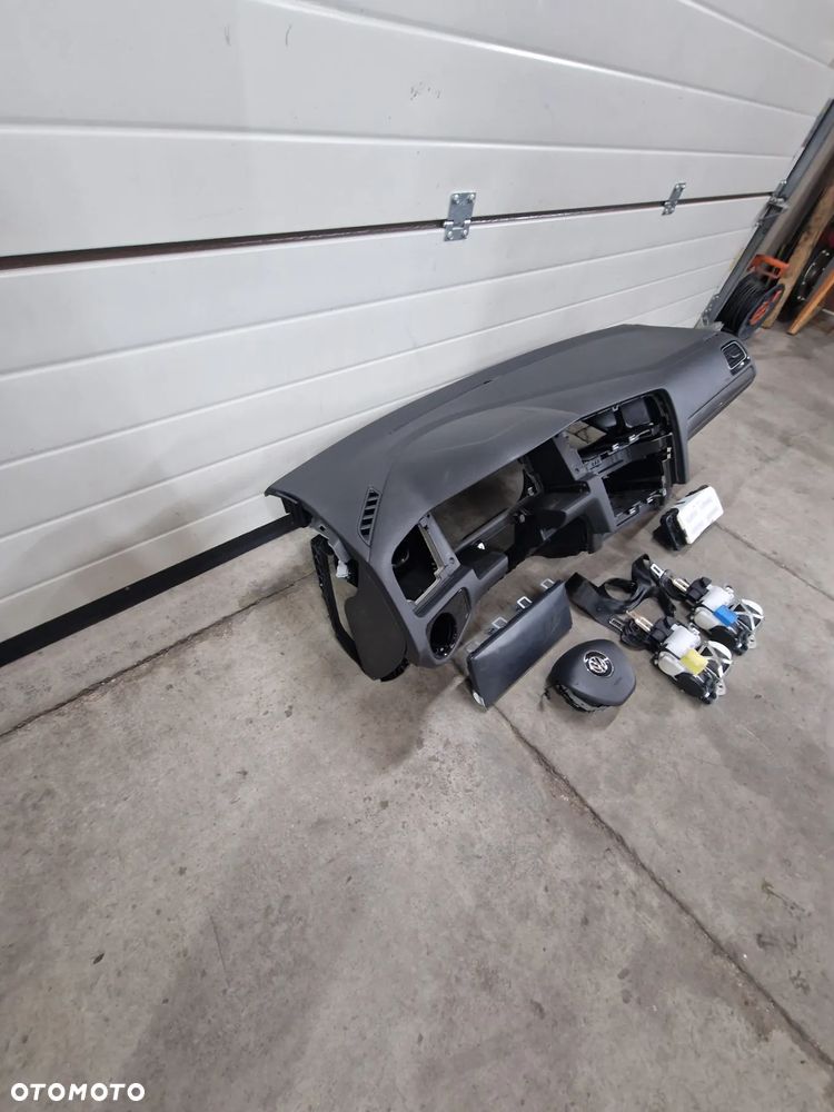 KONSOLA DESKA AIRBAG VW GOLF 7 VII LIFT ORGINAŁ - 19