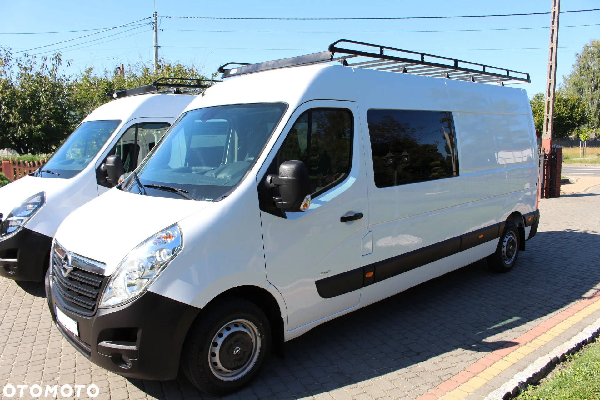 Opel Movano/ BRYGADÓWKA / DOKA / 7 OSÓB / POLSKI SALON / NISKI PRZEBIEG / BAGAŻNIK DACHOWY / - 9