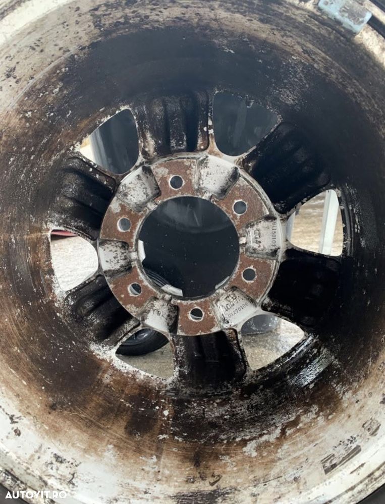 Jante roți R16 Prindere distanță între prezoane  (PCD): 6x139.7.  Gaură Centrală (CB): 110 mm Compatibile j120 toyota land cruiser Nissan patrol etc - 9