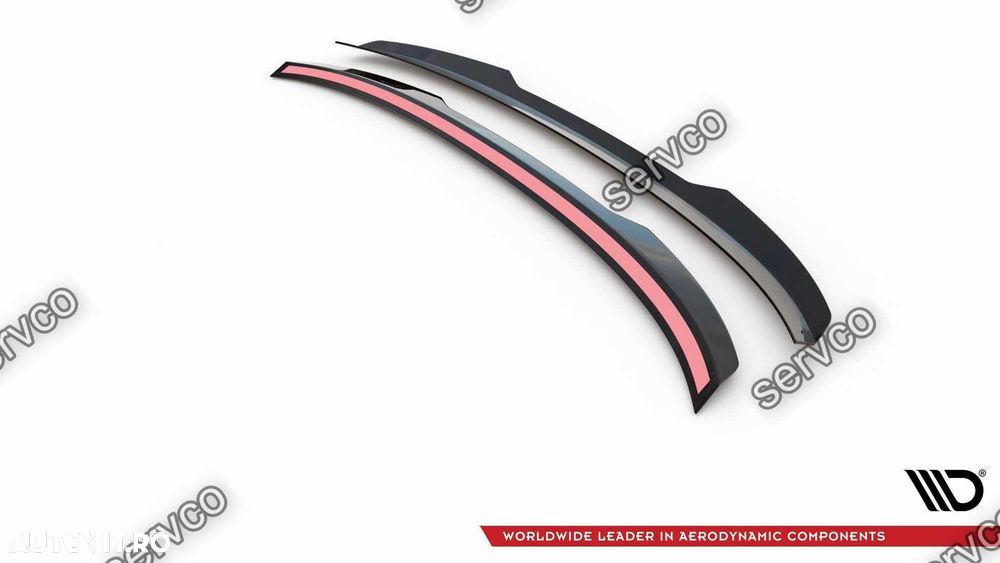 Eleron spoiler cap Audi A6 C8 Sedan 2019- v8 - Maxton Design - 4