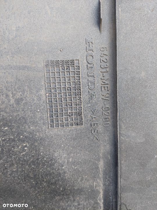 Honda NTV Deauville 700 bok boczek owiewka gmol wypełnienie błotnik - 4