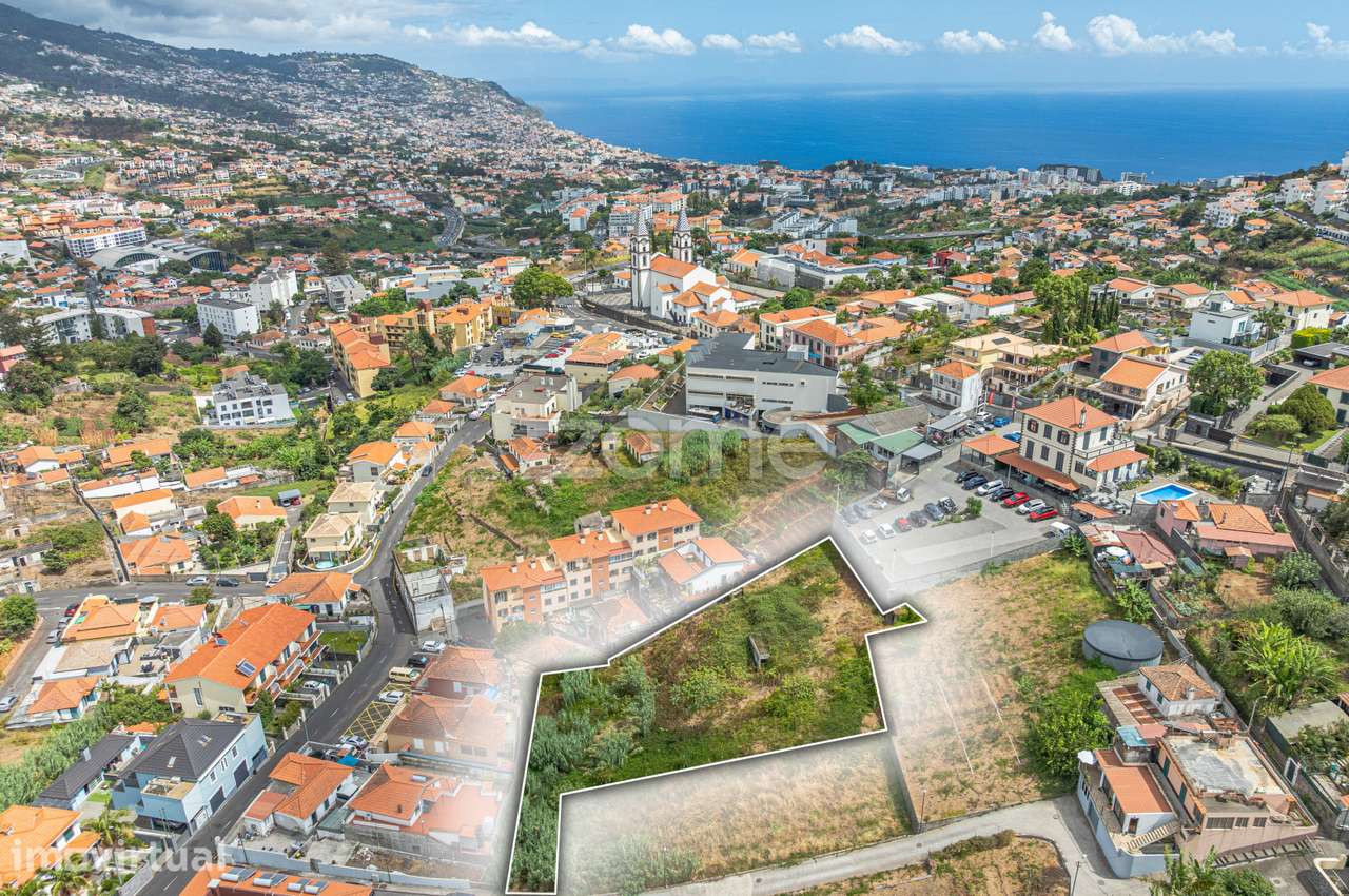 Terreno com Projeto Aprovado para 15 Apartamentos T2 | Santo Antóni... - Grande imagem: 3/19