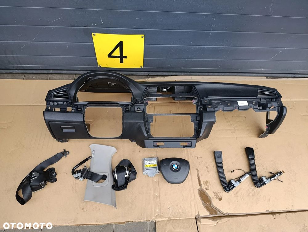 BMW 5 F11 KONSOLA AIRBAG SENSOR PODUSZKA PASY NAPINACZE EUROPA KOMPLET - 1