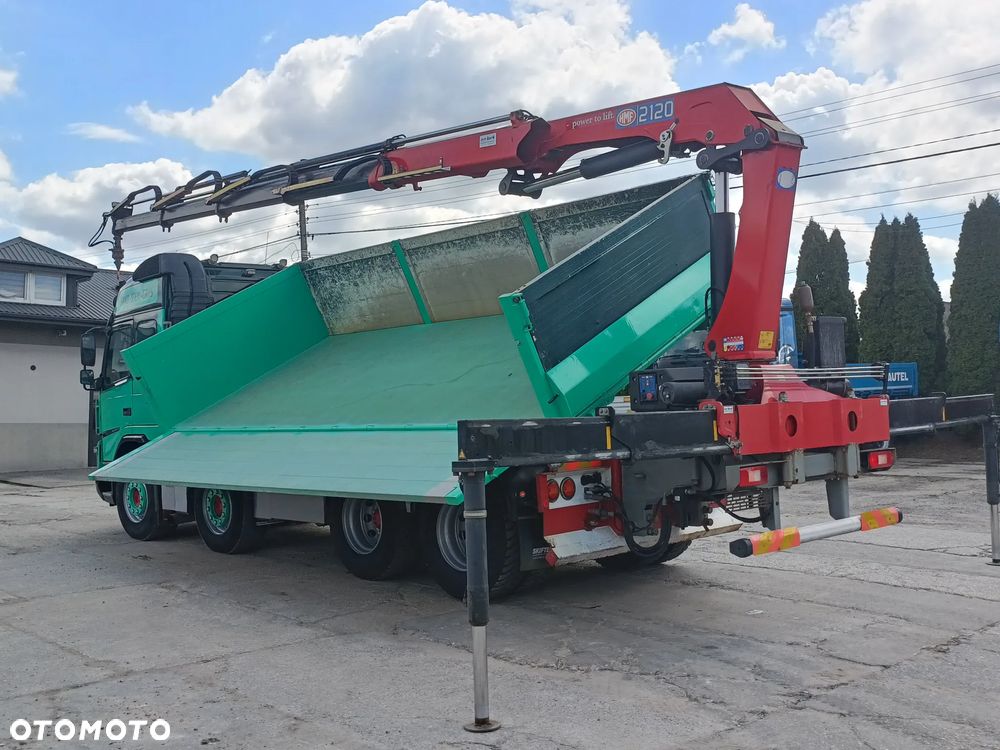 Volvo FMX 460 8x4 HMF 2120 Kiper Bordmatik - 19