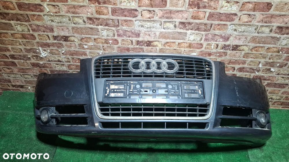 Zderzak przedni Przód KOMPLETNY Audi A4 S4 B7 8E 8H 8E0807437AK - 1