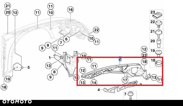 Części BMW X5 E70 LCI 2008-2013 nowe, nieużywane - 40