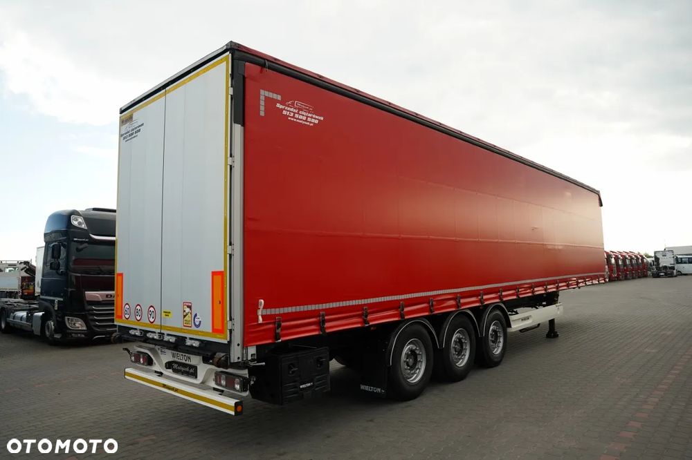 Wielton / FIRANKA STANDARD / MULDA DO STALI - 9 M / OŚ PODNOSZONA / DACH PODNOSZONY / SAF / - 7