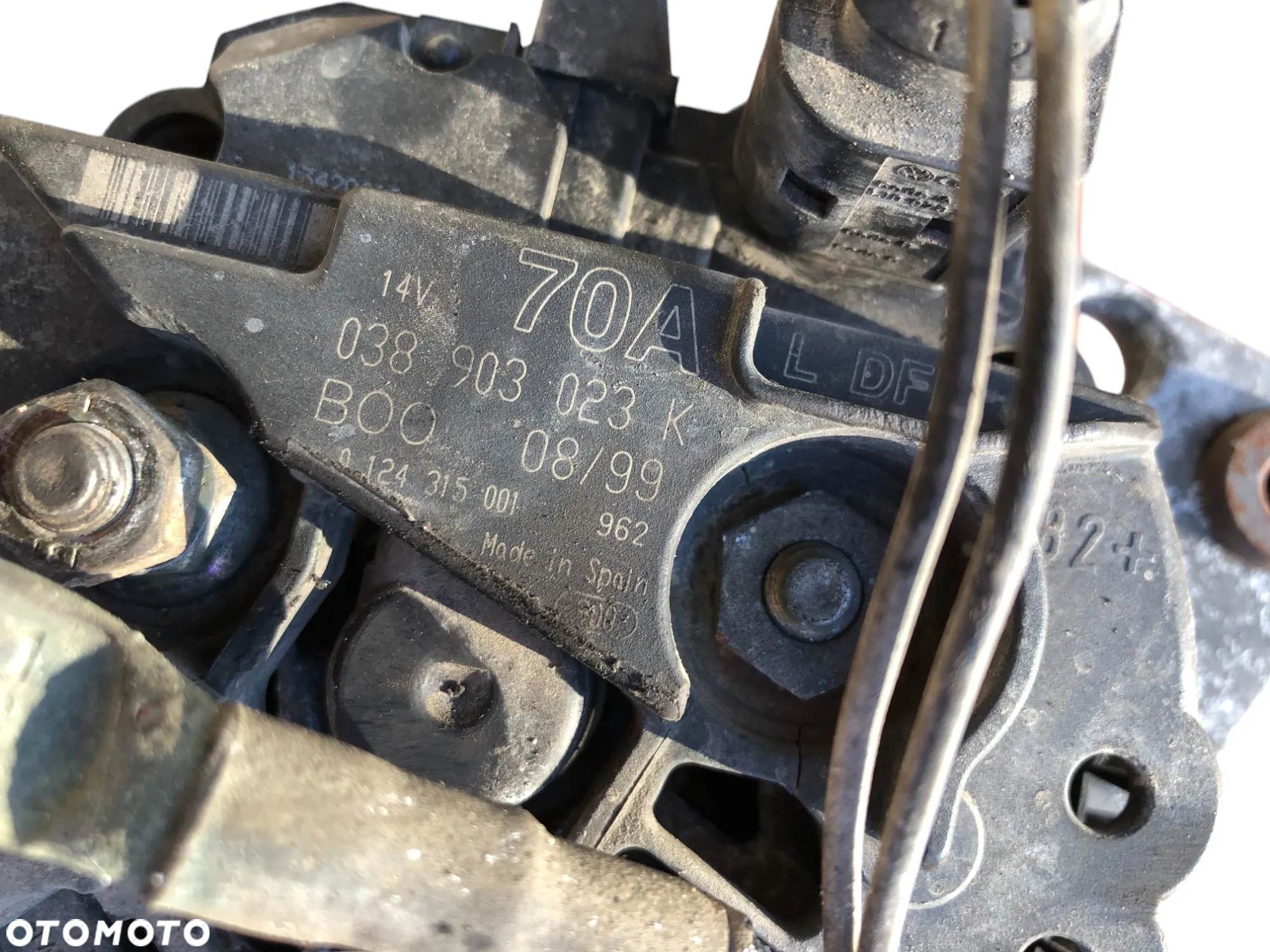 Alternator 6PK 70A 038903023K Vw Golf IV Seat Ibiza Octavia 1.9 TDI - Gwarancja Wysyłka - 5