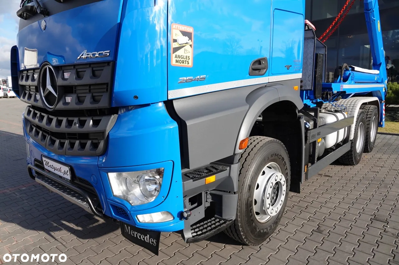 Mercedes-Benz AROCS 2645 / 6X4 / BRAMOWIEC / MEILLER / MANUAL / EURO 6 / SPROWADZONY - 13