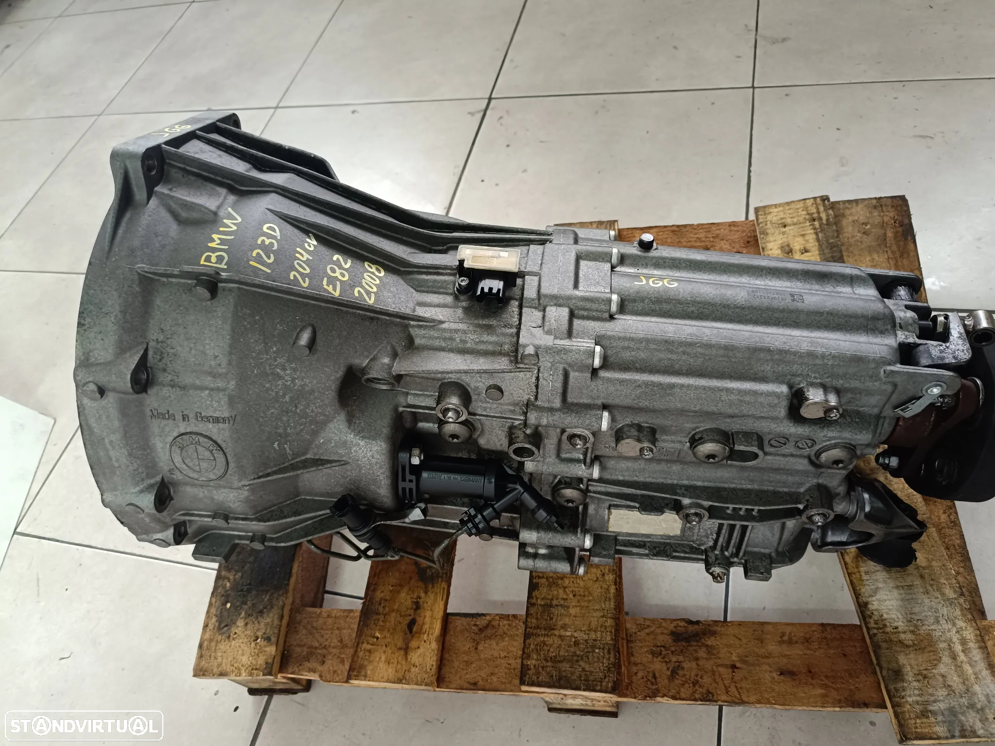 Motor BMW 123D bi-turbo 204cv  N47 caixa 6 velocidades GS6-53DZ JGG - 16